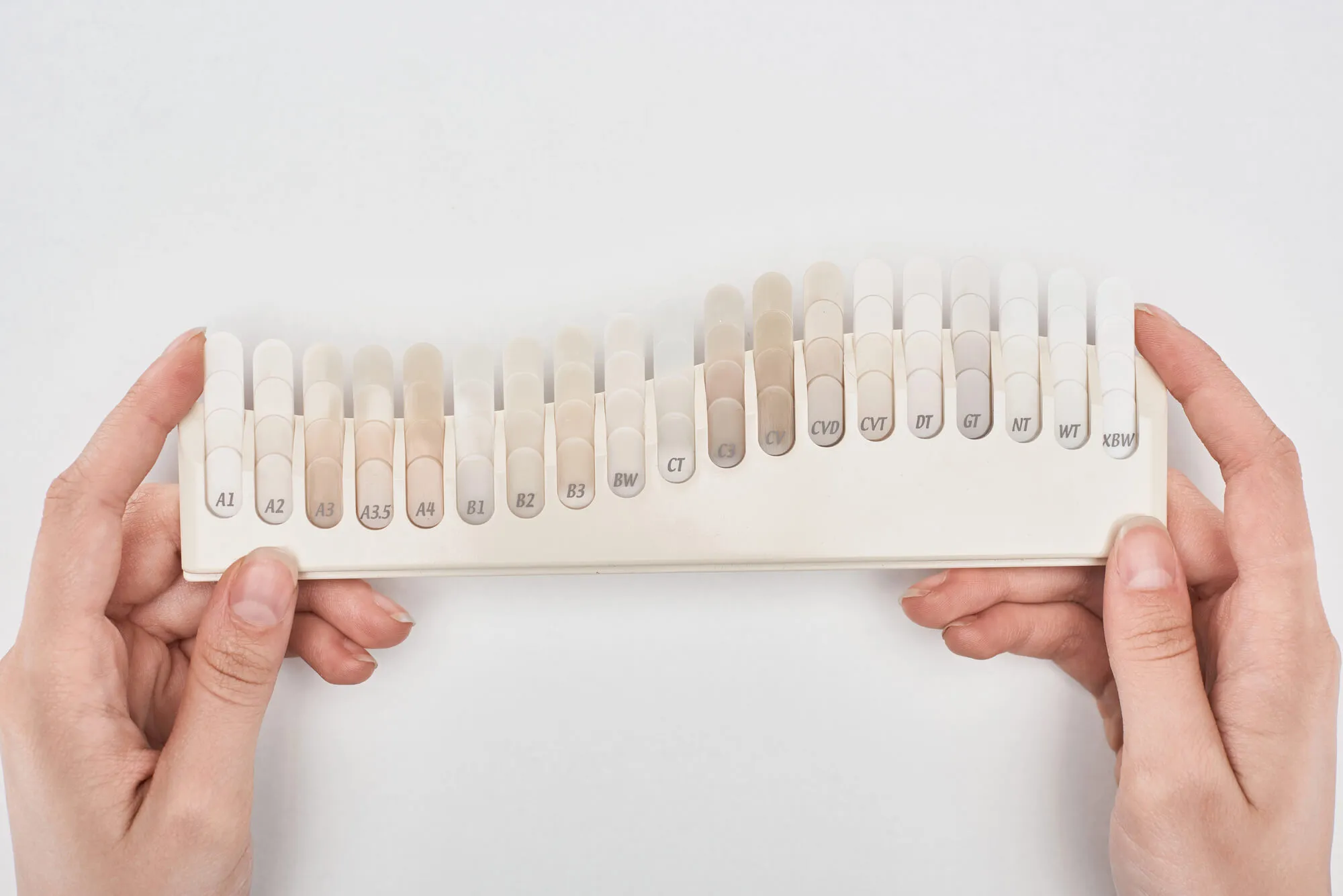 teeth whitening boca raton shade guide